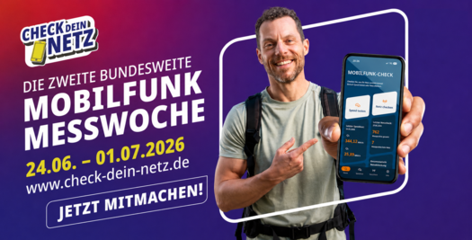 Zweite bundesweite Mobilfunk-Messwoche