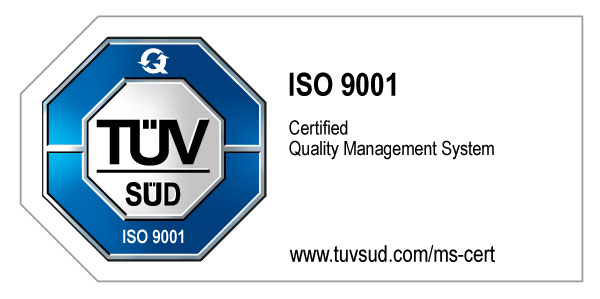test certificate ISO 9001